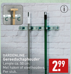  50 gardenline gereedschaphouder lengte ca. cm haken stuk 