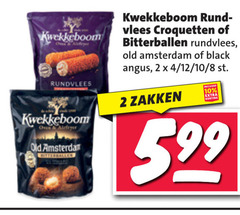  kwekkeboom kroketten bitterballen 2 10 rund vlees croquetten rundvlees old amsterdam black angus 4 12 8 zakken 