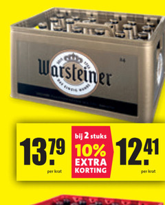  warsteiner krat bier 2 10 14 stuks 