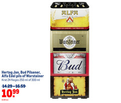  hertog jan warsteiner bud alfa krat bier 24 100 250 300 1870 pilsener edel pils ml beer limburg seit das einzig wahre familientradition trade america king beers 