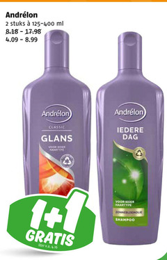  1 2 stuks ml classic glans dag liter v.a. haartype zonnebloemolie shampoo 