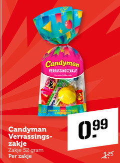  candyman snoep verrassingszakje verrassend mix jaren specialist snoepen zakje 