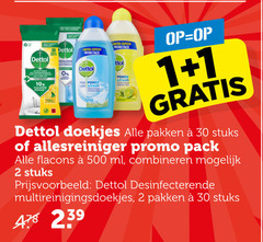  1 2 30 500 dettol 10x cleaning limited edition pack power fresh doekjes pakken stuks allesreiniger ml combineren desinfecterende 