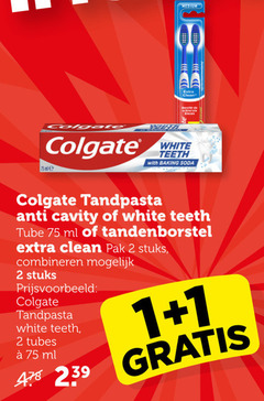  1 2 medium aa clean achterste colgate white with baking soda tandpasta anti tube ml tandenborstel pak stuks combineren tubes 