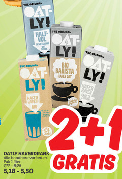  1 2 original half demi drink haver bio barista milk whatever totally edition dish oatly haverdrank houdbare pak liter 7 25 5 18 50 