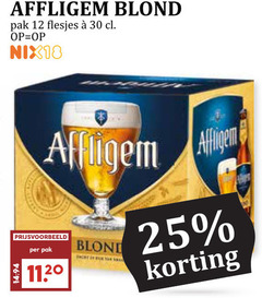  affligem speciaalbieren 12 25 30 blond pak nix18 