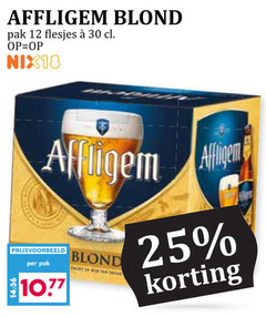  affligem speciaalbieren 12 25 30 blond pak nix18 