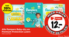  2 pampers baby dry premium protection luiers soorten haley stuks minder pants 