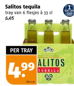  salitos speciaalbieren 1 6 33 tequila tray spaar zegel liter 