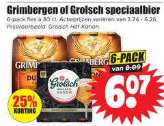  grimbergen grolsch speciaalbieren 6 25 30 speciaalbier pack fles varieeren kanon du r 