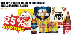  affligem apple bandit desperados texels amstel speciaalbieren appelcider radler bier 25 30 1870 nix18 2.0 gts original cider belgisch wit flesje 