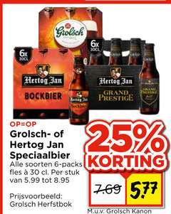  grolsch hertog jan speciaalbieren 6 25 30 bockbier speciaalbier grand prestige hond soorten fles stuk 5.99 herfstbok kanon 