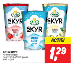  400 450 skyr aardbei fraise icelandic style you beker 1 99 naturel nature vanille 