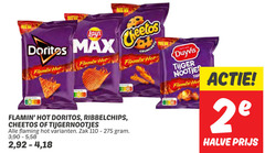  new doritos hor hot ribbelchips cheetos tijgernootjes flaming zak 3 90 5 2 18 duyvis tijger nootjes halve 