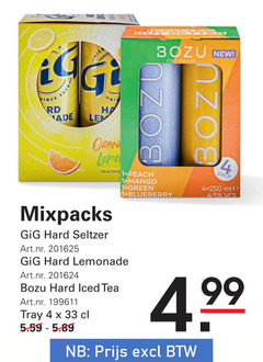  hard seltzer 4 5 33 99 250 new iced tea since alcohol lemonade tray pack ml 