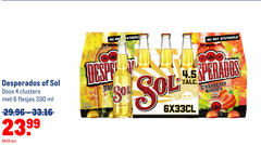  sol desperados speciaalbieren 4 6 330 doos ml original ond zak strawberry margarita beer slime 