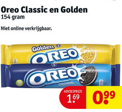  oreo classic golden online original 