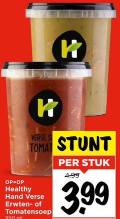  950 verse tomaten healthy hand erwtensoep tomatensoep ml stuk 3.99 