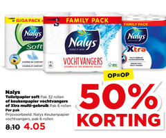  6 32 50 soft giga pack nalys inspired by nature family comfort resistant vochtvangers keukenpapier super absorberende kussentjes for all fsc forever multi gebruik huishoudpapier essuie tout toiletpapier pak rollen 