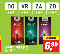  gwoon koffiecups 3 12 20 26 27 28 aluminium capsules kracht lungo forte volle bak genieten pak stuks 9 10 17 scheelt classic 6 99 