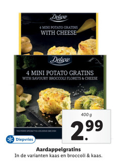  4 400 mini potato gratins with cheese broccoli this specialty dish 2 99 diepvries aardappelgratins kaas 