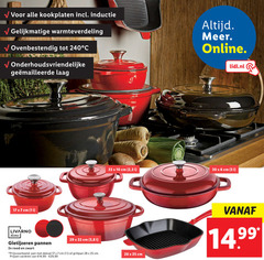  3 6 7 10 11 17 22 25 28 30 240 kookplaten inductie warmteverdeling ovenbestendig onderhoudsvriendelijke laag online lidl.nl cm 2 l livarno home gietijzeren pannen rood zwart pan deksel grillpan varieeren 14 99 