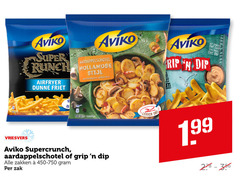  450 aviko super airfryer friet aardappelschotel hollandse stijl champignons spekjes ui dip share grip you make vriesvers supercrunch zakken zak 