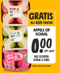  1 4 15 volzoet royal gala stuks klasse jumbo friszuur granny smith pink lady punten appels schaal soorten 