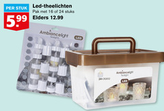  led theelichten 16 24 99 stuk pak stuks elders 5.99 tealights cr2032 tealight 