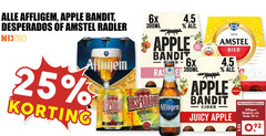  desperados affligem amstel apple bandit speciaalbieren appelcider radler bier 25 30 6x 300ml nix18 original cider juicy belgisch wit flesje 