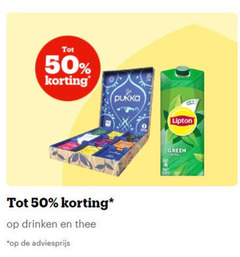  pukka lipton thee ice tea 50 drinken green 