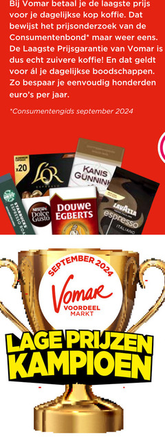  douwe egberts koffie dagelijkse kop consumentenbond weer bespaar honderden jaar consumentengids espresso kanis gunnink dolce gusto lavazza italiano voordeel markt lage kampioen 