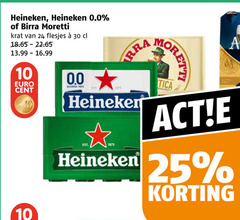  birra moretti heineken 0.0 krat bier 10 14 24 25 30 cent 