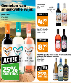  rode wijn witte rose 2 25 28 40 750 week genieten smaakvolle heart fles ml 5.99 4 99 liter portugese flessen breng branca hardy merlot blush gio pinot grigio fresh crisp fifth quarter vinho verde fonteinset real alicante v.a. 