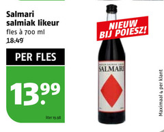  likeur 4 700 salmiak fles ml 13 99 liter maximaal 