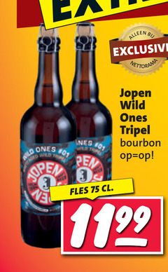  jopen speciaalbieren 3 and wild open ines things pen fles tripel bourbon 