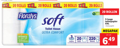  3 20 50 xxl rolls floralys content sheets roll quality less co mission soft toilet tissue ultra comfort rollen toiletpapier zacht layers 