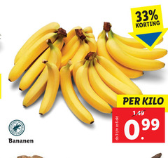  3 6 33 bananen kilo 