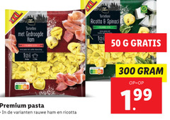  50 300 tortelloni tortellini gedroogde ham ricotta spinaci verse pasta zachte premium ge rauwe 1 99 