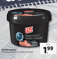  44 500 us duty hand cleaner handwaspasta vuil vet mild huid ml 