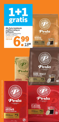  perla koffiepads koffie 1 2 3 5 6 8 12 36 50 99 500 1002 combinatie l huisblends snelfiltermaling aroma pakken varieeren mokka fruitig arabica bonen biologisch koffiebranders sinas dark roast pittig robusta gebrand albert certified soepel people classic la 