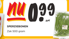  sperziebonen 500 zak 