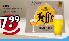  leffe speciaalbieren 12 pak 0.25 liter 6 anno dieren blonde nuances vanille clou 