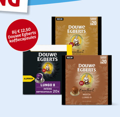  douwe egberts koffiecups 8 9 100 12 50 koffiecapsules excellent aluminium capsules lungo 20x arabica mocca 