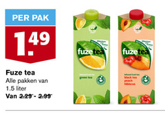  fuze tea ice pak discover fusion fuzetea pakken liter infused iced green black peach hibiscus 