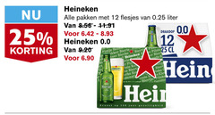  heineken alcoholvrij bier flesjes 12 25 150 pakken 0.25 liter 0.0 helm pp r conde le biertje draaidop jaar 