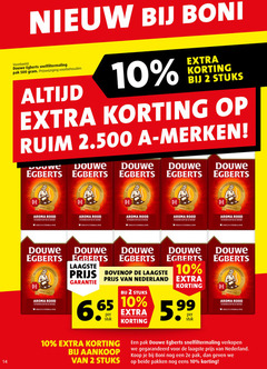  douwe egberts koffie 2 10 14 65 500 1953 snelfiltermaling pak voorbehouden stuks merken brander joline aroma rood evenwichtig ond joure randen bovenop nederland stuk 2e beide pakken 