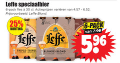  leffe speciaalbieren 6 25 30 speciaalbier pack fles varieeren blond triple tripel blonde 