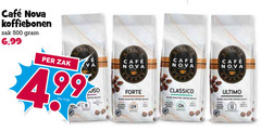  cafe nova koffiebonen 12 60 500 mcafee zak 4 99 kilo coffee beans forte roasted classico 06 ultimo 