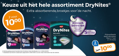  2 10 1000 2022 assortiment drynites absorberende broekjes nacht pants pyjama bed klinisch bewezen nachtrust lagen bescherming wettig gedeponeerd handelsmerk kimberly clark gebaseerd onderzoek uitgevoerd pyjamabroekjes boys jaar stuks 